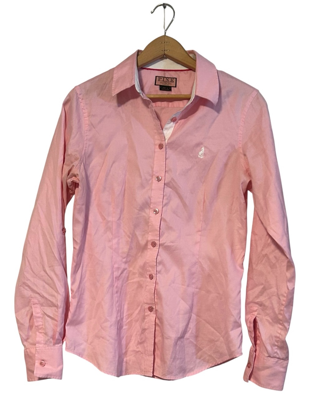PINK Thomas Pink Button Down Shirt Size 10 Women’s London
